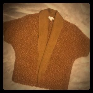 Nordstrom Collection short-sleeved cardigan